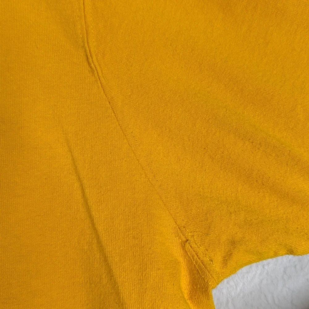 Vintage Champion short sleeve T-shirt men’s XL yellow - Picture 6 of 6